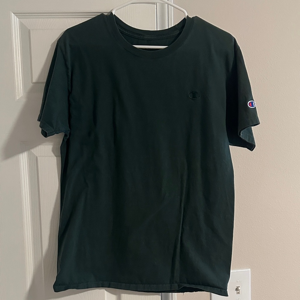 Champion Men's Forest Green Short Sleeve Tee